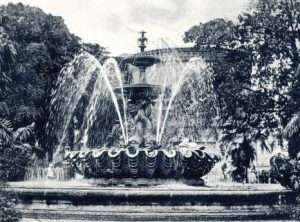 Archive photo Dolphin Fountain, Bridgetown, Barbados