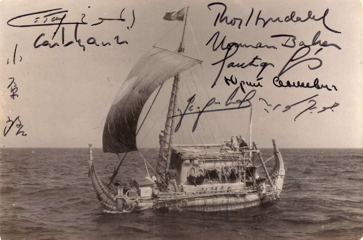 Thor Heyerdahl’s Ra Expeditions to Barbados: Ra I 1969, Ra II 1970
