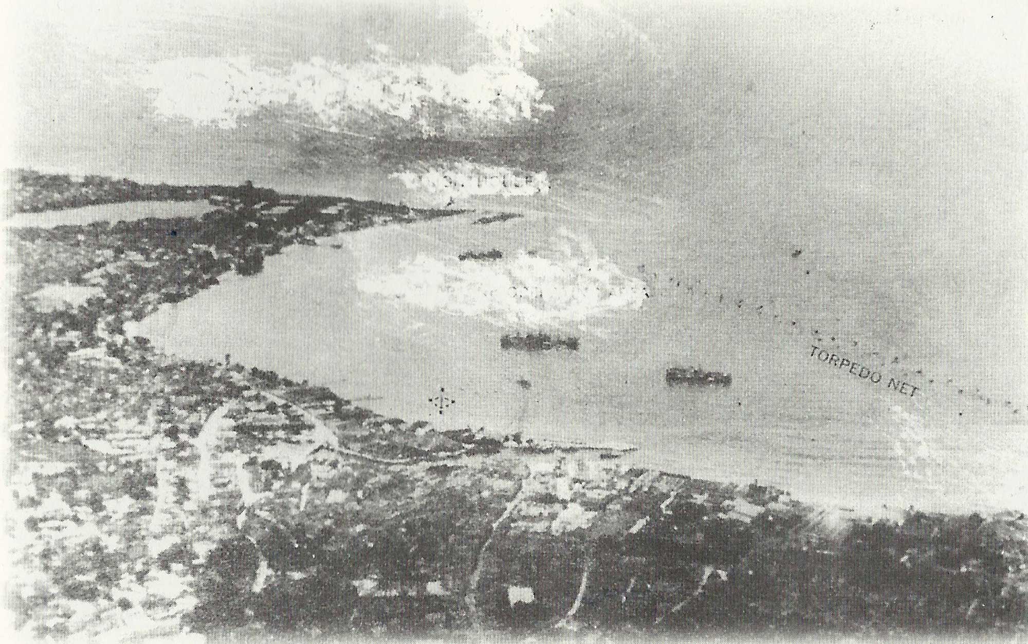 Anti Submarine & Torpedo Net – Carlisle Bay, Barbados 1942