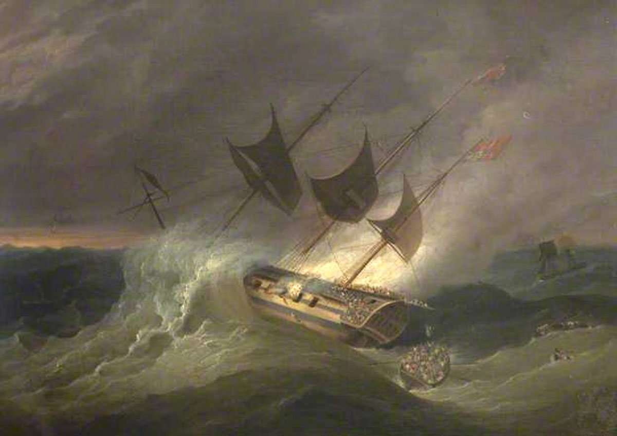 The loss of The Kent – a letter in a bottle story