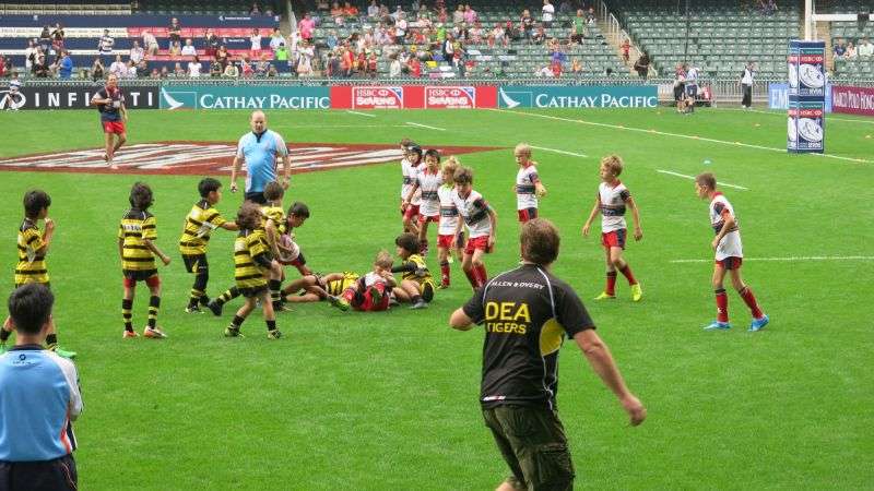 Hong Kong Sevens 2014 Sandy Bay team