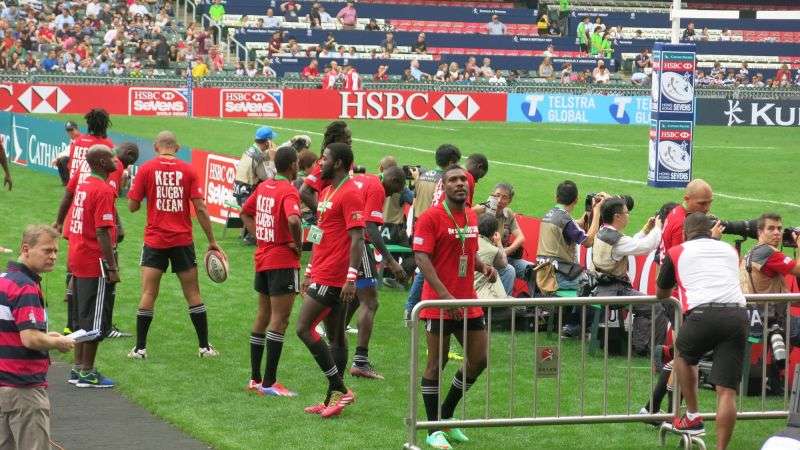 Hong Kong Sevens 2014 - Trini team