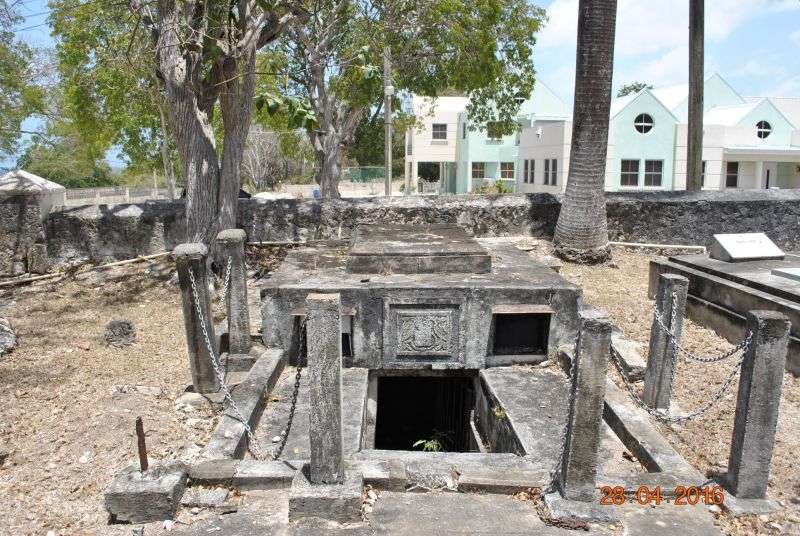 Feuding Chase brothers vault – Christ Church Parish church, Barbados