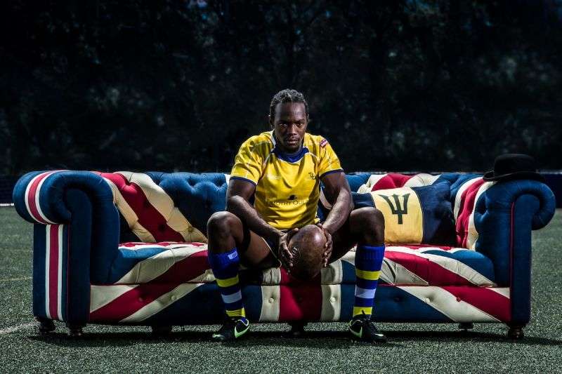 Barbados team - Hong Kong Sevens 2014