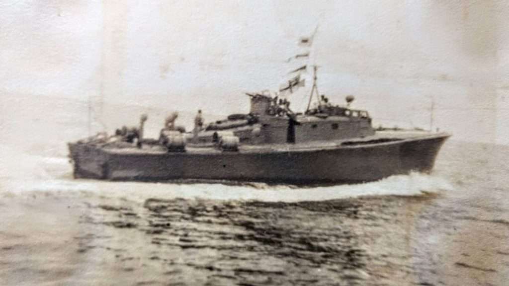 TRNVR MTBs in Carlisle Bay WWII