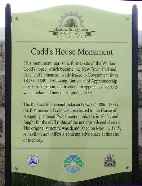 Codd's House Monument