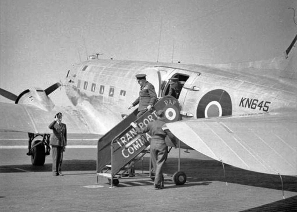RAF Dakota IV. KN645 a VIP kitted out aircraft