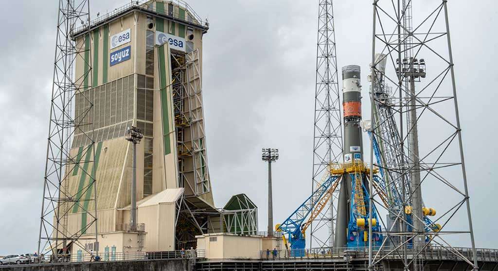 Soyuz VS23 launchpad