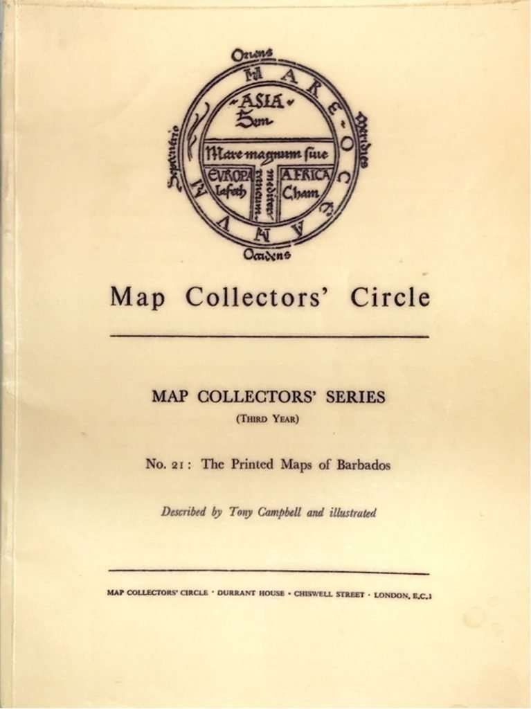 Printed Maps of Barbados Described by Tony Campbell