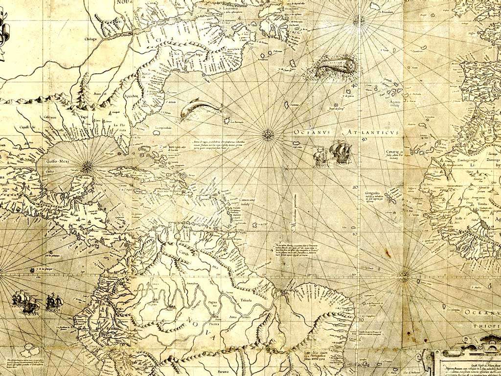 Mercator Map 1569