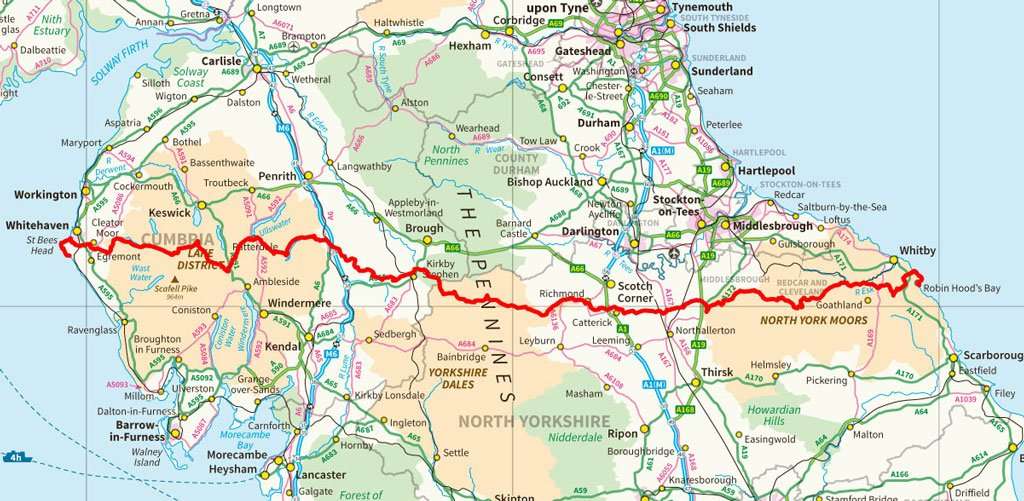 Wainwright’s Coast to Coast walk