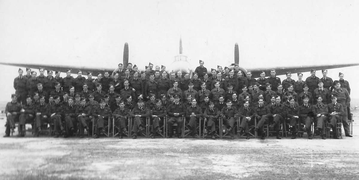 88 Squadron B Flight disbandment photograph March 1945