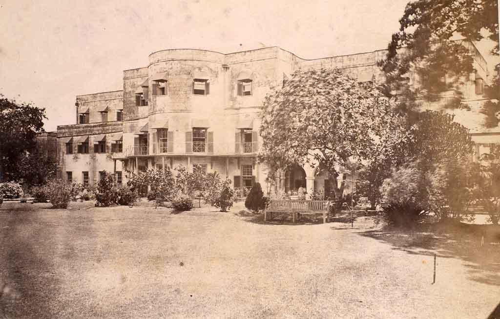 Princes Albert and George of Wales visit Barbados aboard HMS Bacchante 1879