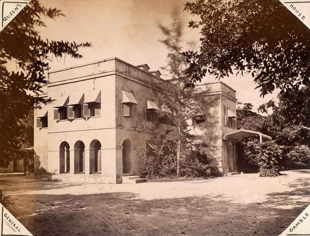 Princes Albert and George of Wales visit Barbados aboard HMS Bacchante 1879