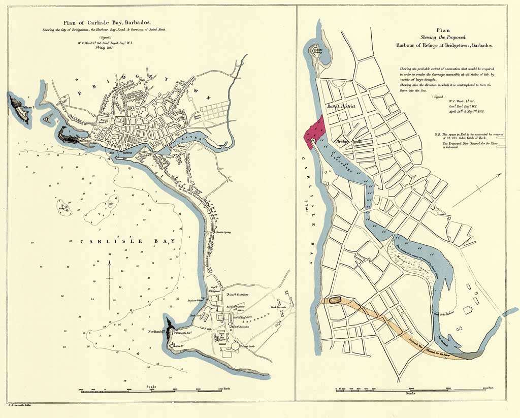 The Printed Maps of Barbados – Part 3: 1800 – 1900
