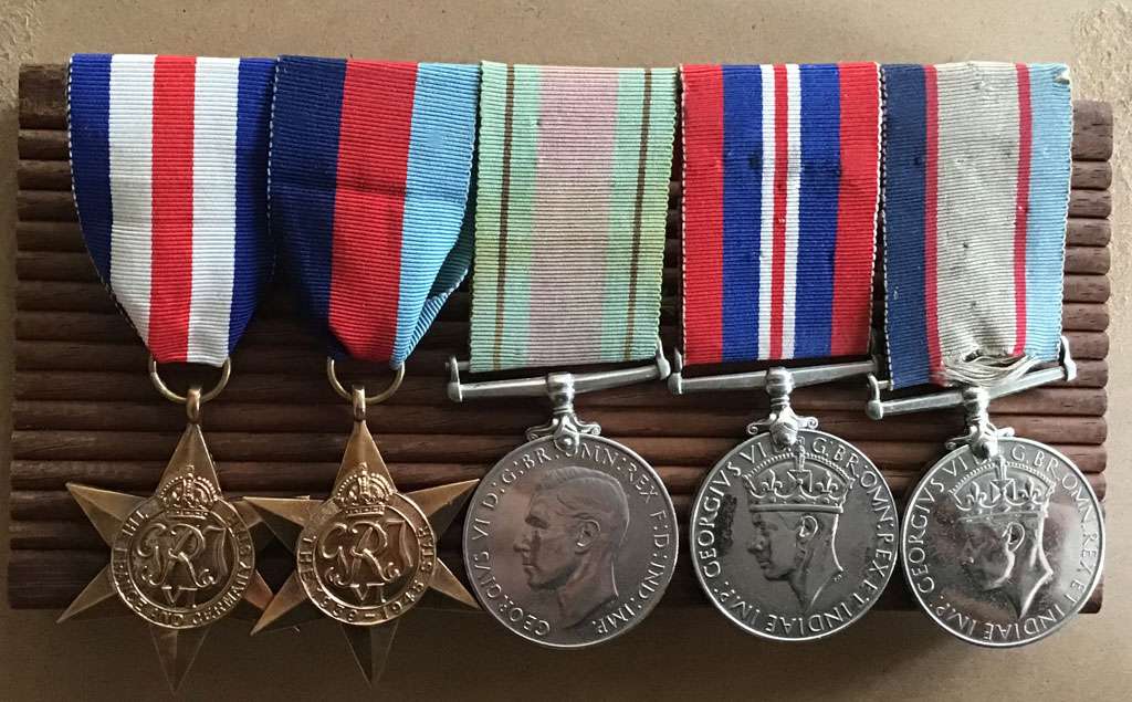 Flying Officer Leo Schultz - Royal Australian Air Force World War II medals