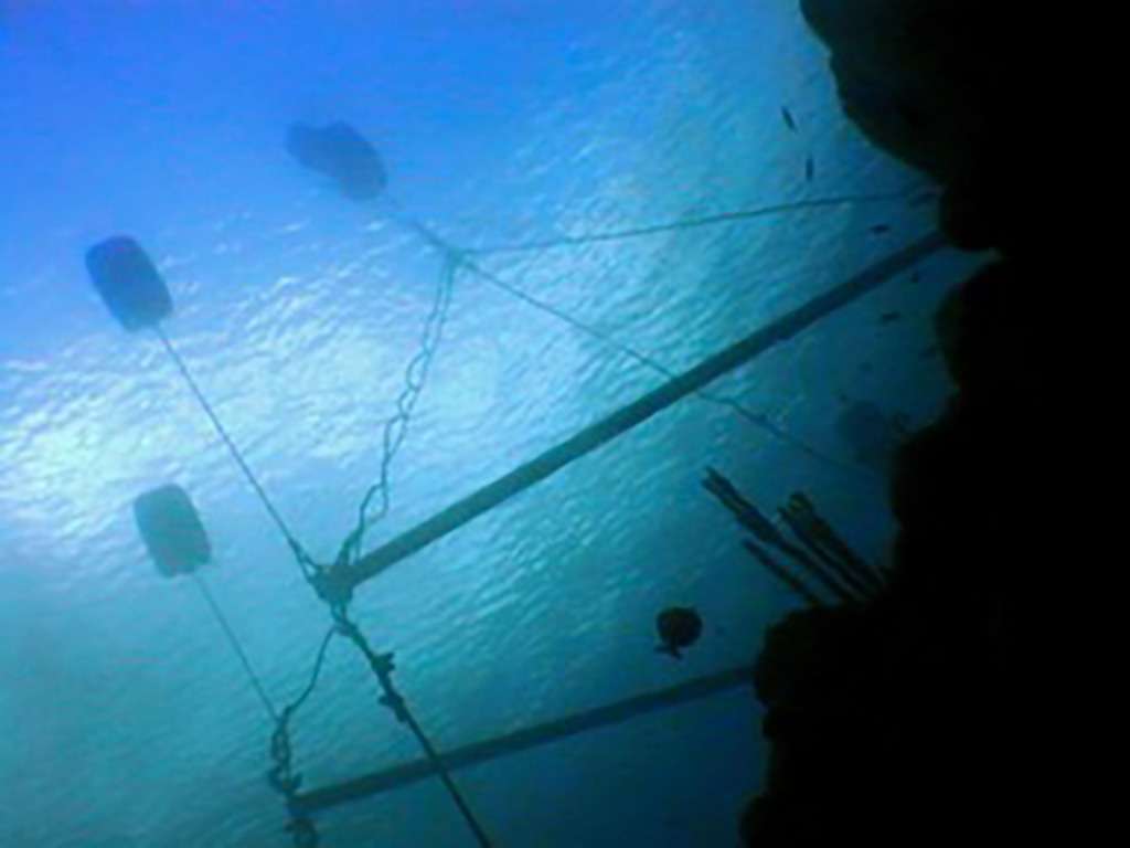 Moving the riveted steel bulkhead from the Cornwallis