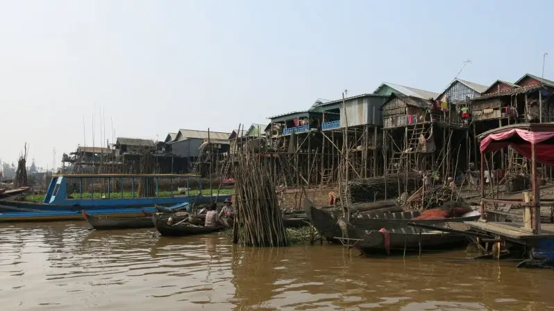 Lake Tonle Sap and Kompoung Pluk