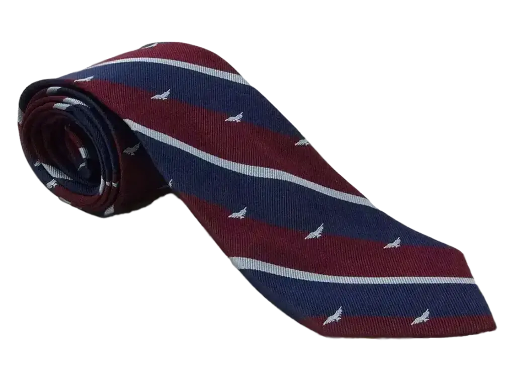 Errol Barrow favourite RAF striped tie