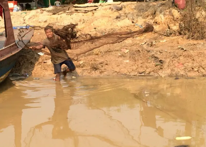 Lake Tonle Sap and Kompoung Pluk