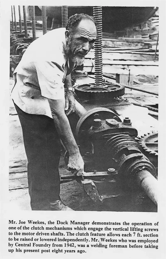 Blackwood screw dock Barbados